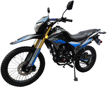 HHH Hawk DLX 250 EFI Enduro Dirt Bike | 250cc Fuel Injection Motorcycle, 5-Speed Manual mississippipowersports